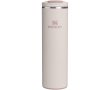 Double-wall thermal tumbler with leakproof lid 470ml Stanley colour light pink