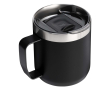 Thermal mug with splash-proof lid in stainless steel 350ml Stanley colour black