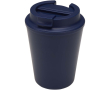 Double-wall thermal tumbler with leakproof screw lid 300ml colour navy-blue