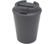 Double-wall thermal tumbler with leakproof screw lid 300ml colour grey