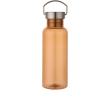 Water bottle with screw cap and stainless steel handle 600ml colour orange