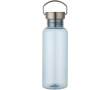 Water bottle with screw cap and stainless steel handle 600ml colour light blue