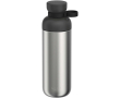 Recycled stainless steel bottle with double opening 700ml Mepal colour black