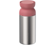 Recycled stainless steel thermal mug with 360° drinking rim 350 ml Mepal colour pink