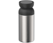 Recycled stainless steel thermal mug with 360° drinking rim 350 ml Mepal colour black