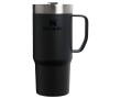 Thermal mug with spill-resistant lid and double wall 473ml Stanley colour black