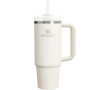 Stanley 890 ml insulated tumbler with rotating lid and reusable straw colour beige