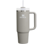Stanley 890 ml insulated tumbler with rotating lid and reusable straw colour grey