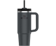 Stanley 890 ml insulated tumbler with rotating lid and reusable straw colour black