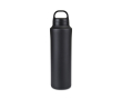 Recycled stainless steel thermal bottle, sweat-proof finish, 740ml colour black