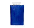 Ice scraper with glove, padded interior colour blue