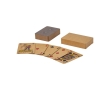 Classic deck of cards with 54 playing cards and 2 jokers in paper box colour natural