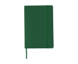 Notebook with pocket, A5 lined colour dark green