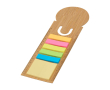 Sticky notes set, small coloured notes, large notes, ruler format colour natural