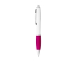 Cheap pen with black ink colour fuchsia