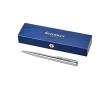 Classic steel pen with modern design blue ink, Waterman Graduate colour silver