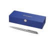 High-quality steel pen with blue ink, Waterman Hémisphère colour silver