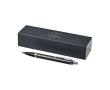 Pen in high-quality metal blue ink, Parker IM Silver colour black