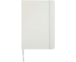 A5 notebook with elastic closure and matching ribbon, dotted pages colour white