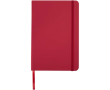 A5 notebook with elastic closure and matching ribbon, dotted pages colour red