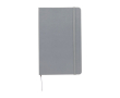 Moleskine large-format notebook with elastic closure, ruled pages colour blue gray