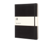 Moleskine Classic extra-large hard cover notebook, ruled pages colour black