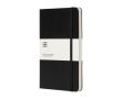 Moleskine Classic hard cover pocket notebook, ruled pages colour black
