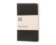 Moleskine Cahier Journal cardboard cover notebook with ruled pages colour black