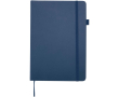 A5 hard cover synthetic leather lined notebook JournalBooks colour navy-blue