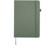 A5 hard cover synthetic leather lined notebook JournalBooks colour marbled green