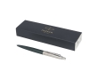 Matte pen with chrome details, blue ink, Parker Jotter XL colour green