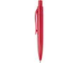 RCS recycled plastic mini ballpoint pen with blue ink colour red