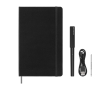 Moleskine Smart writing set that moves from paper to screen colour black