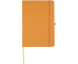 A5 hard cover notebook and blue ink pen set colour orange