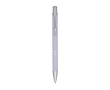 Aluminium pen with soft-touch coating, black ink colour lilac