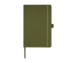Recycled A5 notebook with lined pages Marksman® Honhua colour dark green