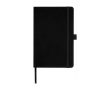 Recycled A5 notebook with lined pages Marksman® Honhua colour black