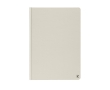 Elegant waterproof paper notebook, A5 lined pages colour off white