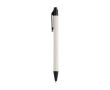 Recycled material pen in various colours with black ink colour black