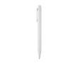 Pen made from sustainable materials with black ink colour white