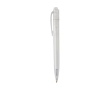 Ocean-derived recycled plastic pen with black ink colour white