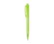 Ocean-derived recycled plastic pen with black ink colour light-green