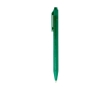 Recycled paper pen with matte finish and black ink colour green