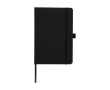 Notebook made from ocean-recycled plastic, A5 lined colour black