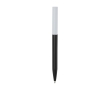 Recycled plastic pen in various colors, blue ink colour black
