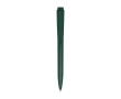 Recycled plastic pen with long-lasting ink, blue ink colour dark green