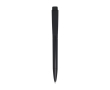 Recycled plastic pen with long-lasting ink, blue ink colour black