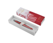 Parker Jotter SE Global Icons metal pen, blue ink colour red