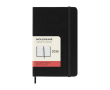 Pocket daily diary with hard cover and inner pocket Moleskine colour black