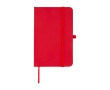 Hardcover notebook with soft-touch cover, A6, ruled pages colour red